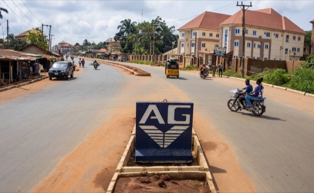 Dualized section of Nanka-Ugah road Anambra State
