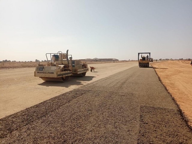 Construction of Obudu airport Runway, Obudu, Cross Rivers state